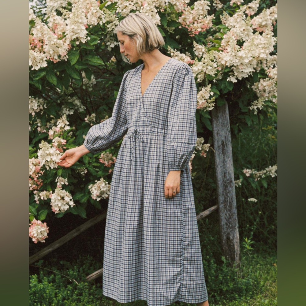 Christy Dawn Saunders Slate Gingham